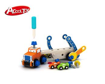 拼裝螺母卡車-賽車系列 (貨號:AC6659)